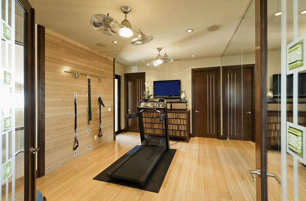 Workout in your private gym without ever having to leave your home.