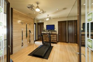 Workout in your private gym without ever having to leave your home.
